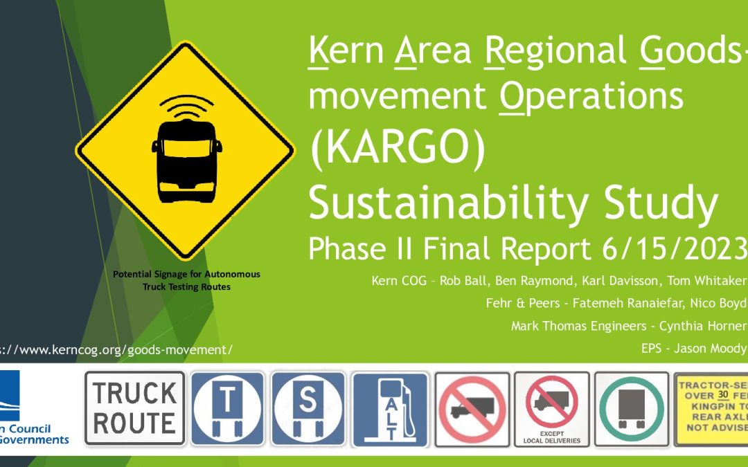 KARGO Phase II Final Report presentation for TPPC